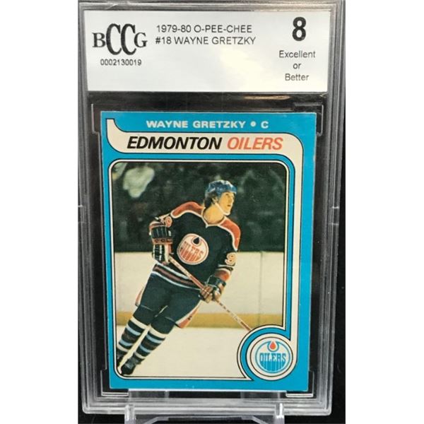 Graded 8 OPC Wayne Gretzky Rookie Card Mystery Box