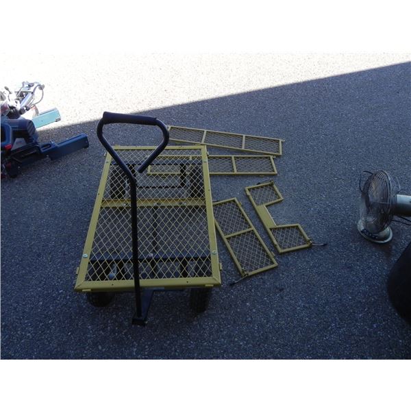 YELLOW UTILITY CART MODEL FR1245C