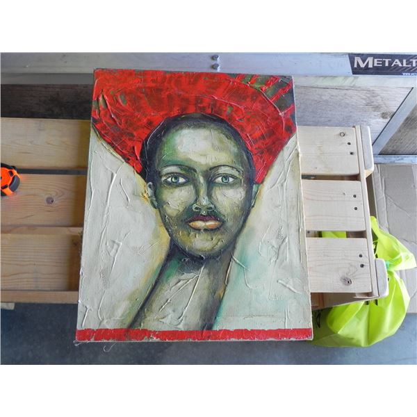 EDMONTON ARTIST ARTWORK ON CANVAS