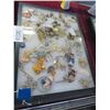 Image 1 : 2-Vintage Costume Jewelry w/Shadow Box - 2 X $