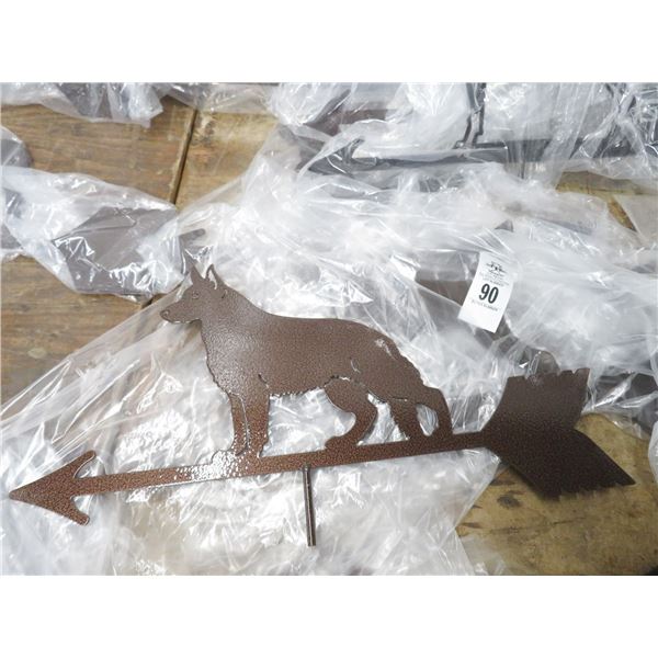 Dogs Vane 8-Assorted Dog Weather Vanes - 8 X