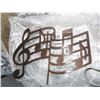 Image 1 : 2-Music Note Weather Vanes - 2 X $