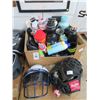 Image 1 : Baseball Glove, Face Masks & Thermos