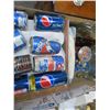 Image 2 : Bins 3 w/Pepsi Collectibles Including Cans & Bottles