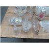 Image 3 : Pressed Glass Footed Bowls, Glasses & More