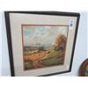 Image 1 : Framed Farm House Countryside Wall Art