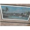 Image 3 : Framed Art Sailboat & Garden Scene - 2