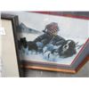 Image 3 : Framed Art Ice Skating, Snow Dogs & Seaside - 3 Pcs.