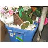 Image 1 : Silk Floral Décor In Bin