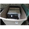 Image 1 : Bin w/Assorted Music Albums