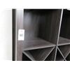 Image 2 : Black Wine Bar Storage Cabinet w/Wine Rack