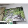 Image 1 : Large Wall Photo Floral Sea Coast