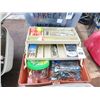 Image 1 : Tackle Box and Plastic Bin w/Asst. Tackle