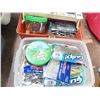 Image 2 : Tackle Box and Plastic Bin w/Asst. Tackle