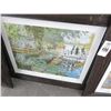 Image 3 : 3-Framed Monet Prints - 3 X $