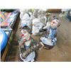 Image 3 : De Capoli Clowns, Buddha, Mud Men, Austin Clay Children Sculptures