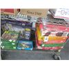 Image 1 : Asst. Jigsaw Puzzles on Shelf - Large Quantity