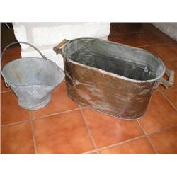 Coal bin and bucket