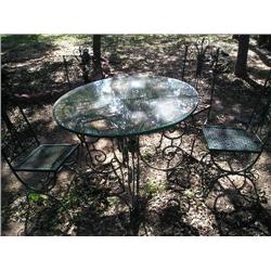Wrought Iron Table