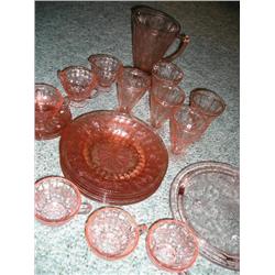 Pink Depression Glass