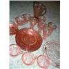 Image 1 : Pink Depression Glass