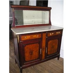 Marble top buffet