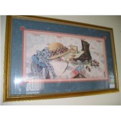 Framed and Matted Print