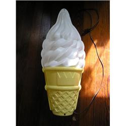 Lighted Ice Cream Cone
