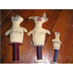 Needles, pins and bobbins family