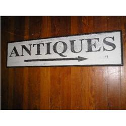 Wooden Antique sign