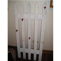White picket fence