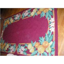 Large Hand Hooked Rug