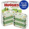 Image 2 : NEW CASE OF 10 BAGS OF HUGGIES NATURAL CARE