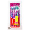 Image 1 : NEW 4 PACK OF COLGATE ZIG ZAG SOFT TOOTHBRUSHES