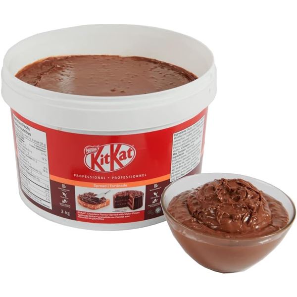 NEW 3KG BUCKET OF NESTLE KITKAT CHOCOLATE FLAVOUR