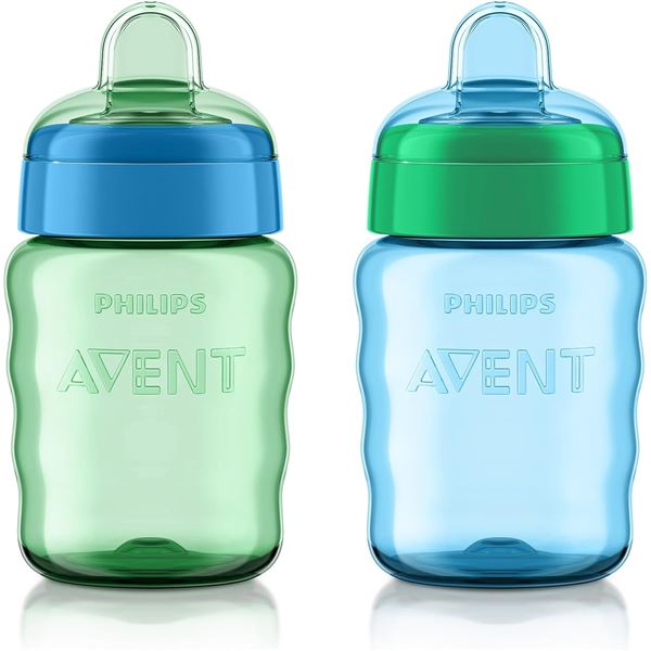 NEW PHILIPS AVENT MY EASY SIPPY CUP - 2 PACK - 9OZ