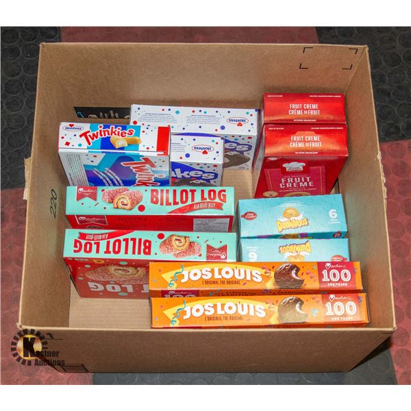 NEW BOX OF MIXED FOOD PRODUCTS INCLUDING