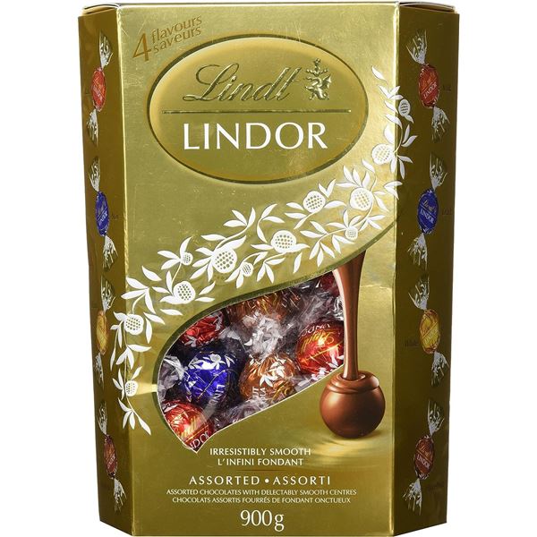 NEW BOX OF LINDT LINDOR ASSORTED CHOCOLATE