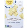 Image 1 : NEW BOX OF SIMPLE MILLS ALMOND FLOUR CRACKERS WITH