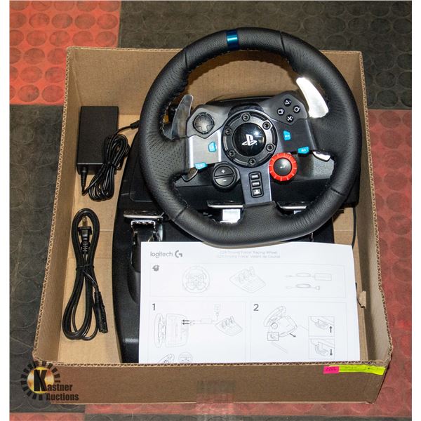 LOGITECH G29 DRIVING FORCE RACING WHEEL AND PEDAL