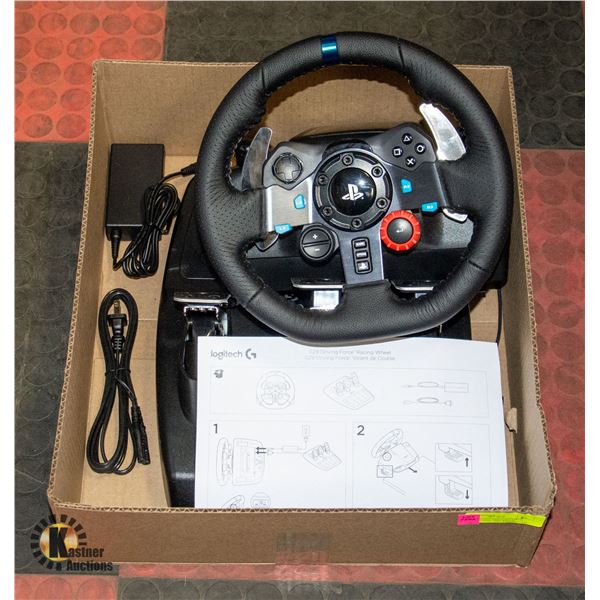 LOGITECH G29 DRIVING FORCE RACING WHEEL AND PEDAL