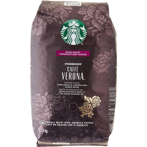 STARBUCKS CAFFE VERONA WHOLE BEAN 1.13KG COFFEE