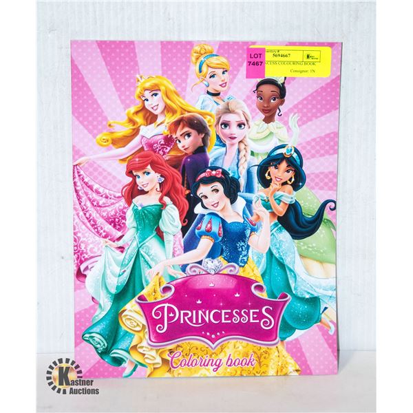 NEW PRINCESS COLOURING BOOK