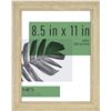 Image 1 : NEW MCS 8.5 X 11" NATURAL WOOD GRAIN PICTURE FRAME