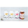 Image 1 : NEW 4 BOTTLES OF DIETARY SUPPLEMENTS AND VITAMINS