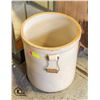 Image 1 : OLD 10 GAL MEDALTA CROCK / W HANDLES. NO CRACKS