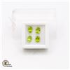 Image 1 : #145-GREEN PERIDOT GEMSTONE 3.55CT