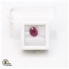 Image 1 : #172-RED RUBY GEMSTONE 3.70CT