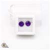 Image 1 : #115-PURPLE AMETHYST GEMSTONE 3.40CT