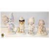 4 PRECIOUS MOMENTS COLLECTABLES